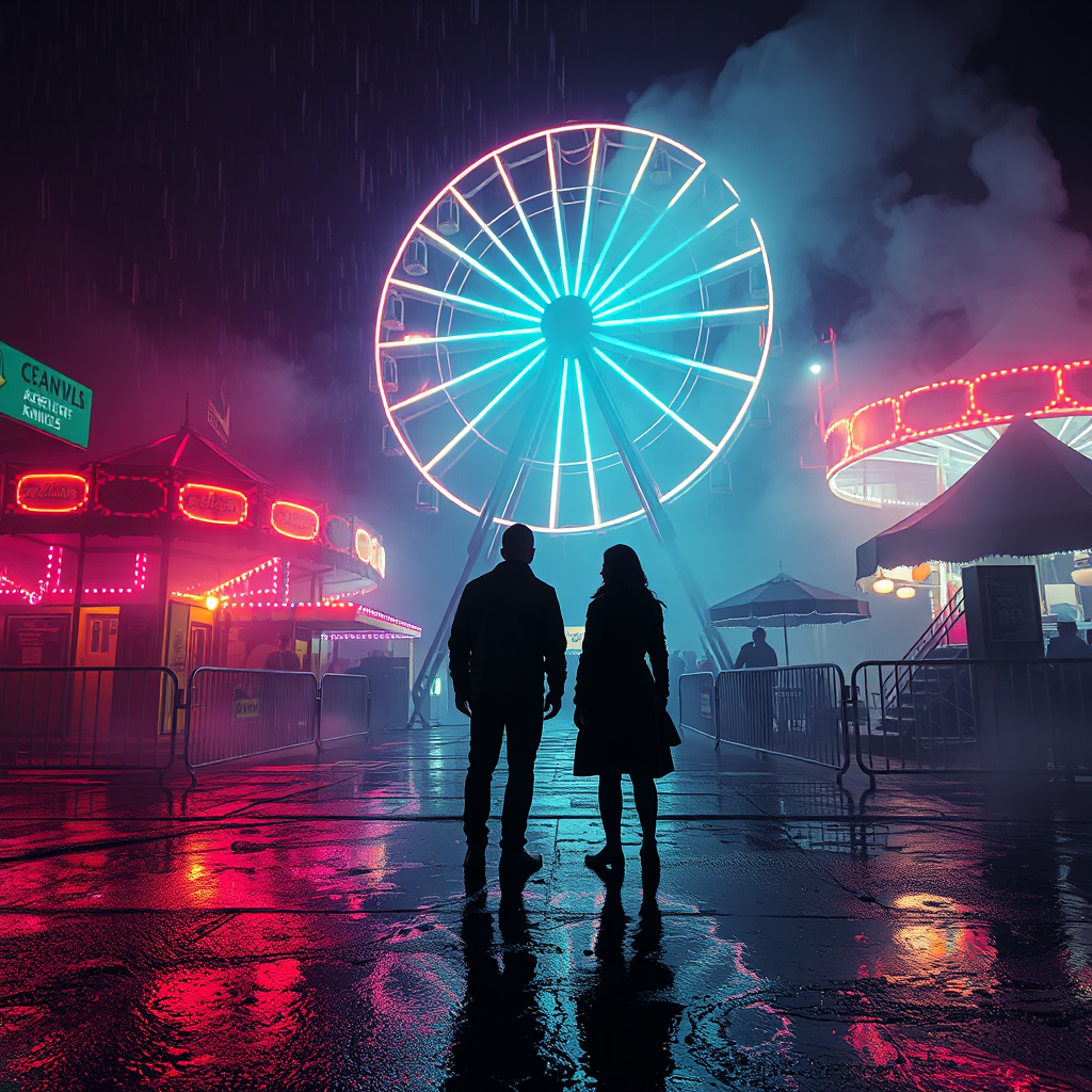 Haunted Neon Carnival