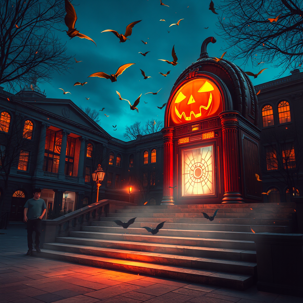 Jack-O’-Lantern Jukebox