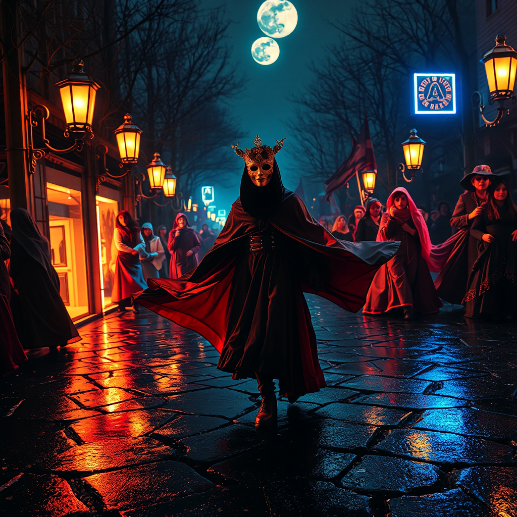 Midnight Masquerade on Devil's Avenue