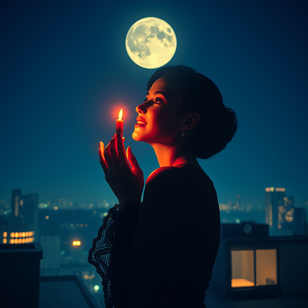 Moonlit Lipstick Spell