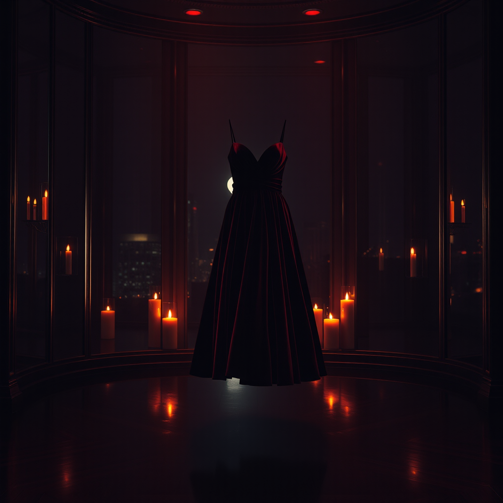 Midnight Velvet and Candles