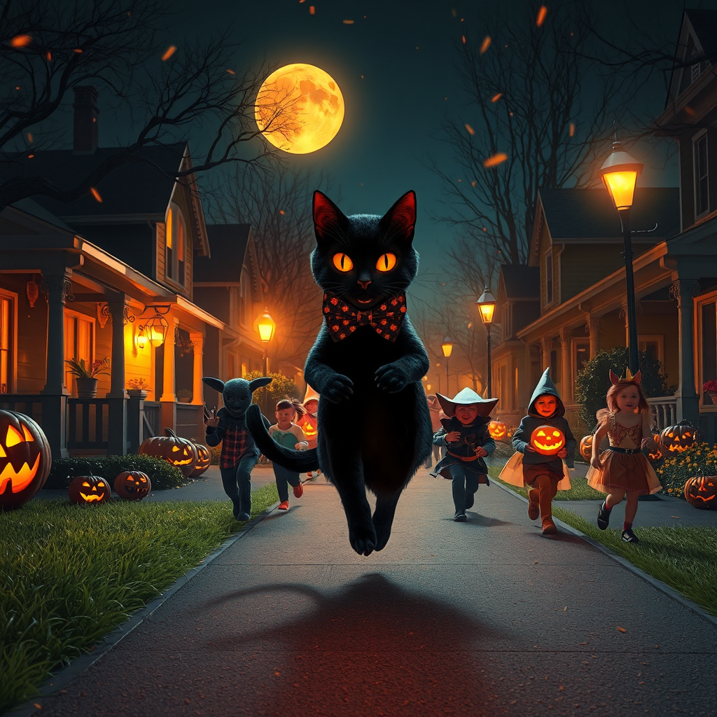 Pumpkin Fever on Black Cat Street